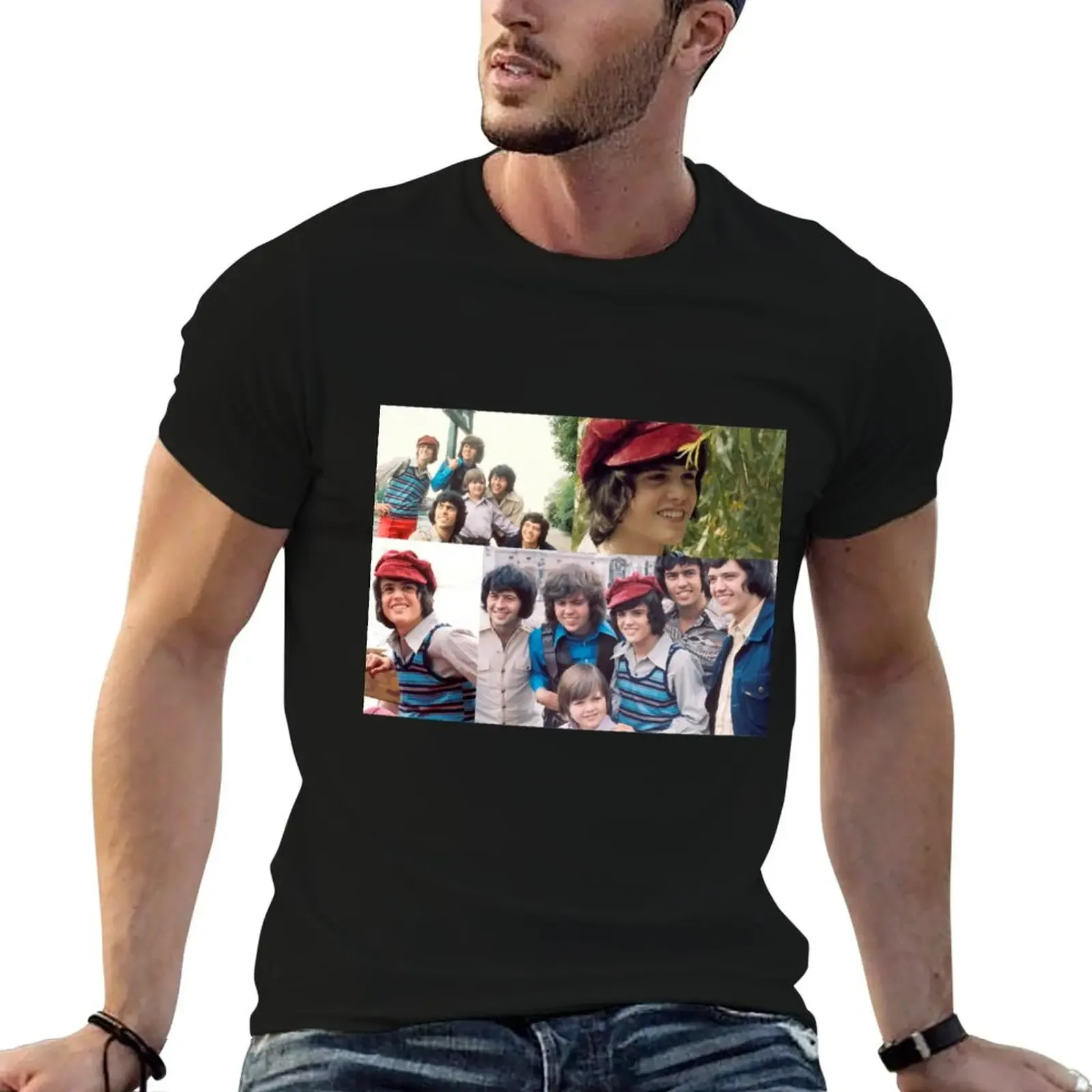 The Osmonds, Alan, wayne, Jay, Jimmy, Merrill, Wayne, Donny T-Shirt vintage graphic t shirts shirts men graphic