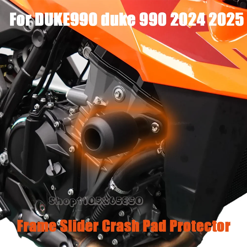 

Frame Slider Crash Pad Protector Fit For DUKE990 DUKE 990 2024 2025 Motorcycle Accessories Bobbin Falling Protector