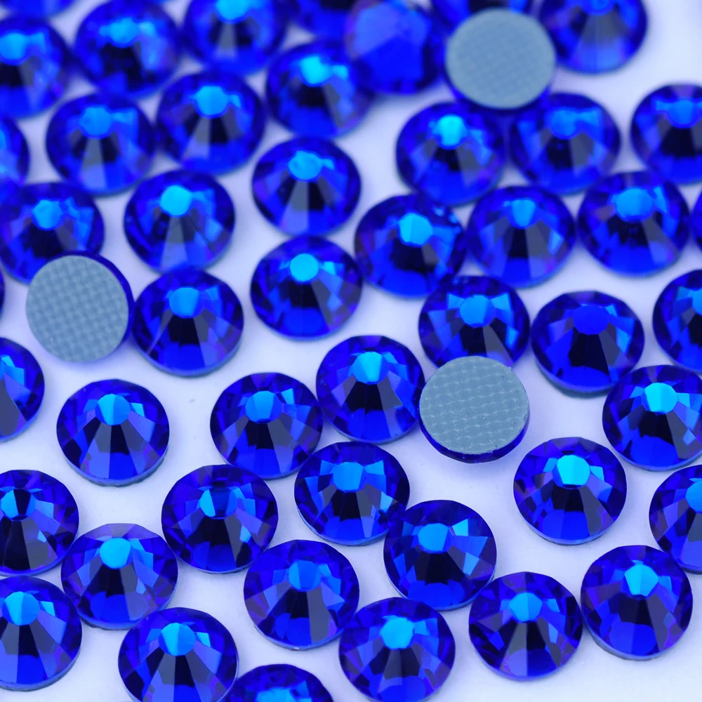 Neue Mesh-Kristalle in verschiedenen Farben, Hot-Fix-Strasssteine, Flachkristalle, Strass zum Aufbügeln, DIY-Deko für Kleidung und Handarbeiten. – Detail 3