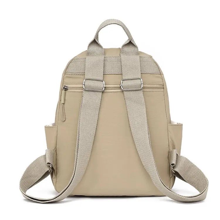 2025 nuevo bolso de mamá ligero impermeable de tela de buey Faion Color caramelo pequeño bolso de mujer Bapa correa de hombro suave