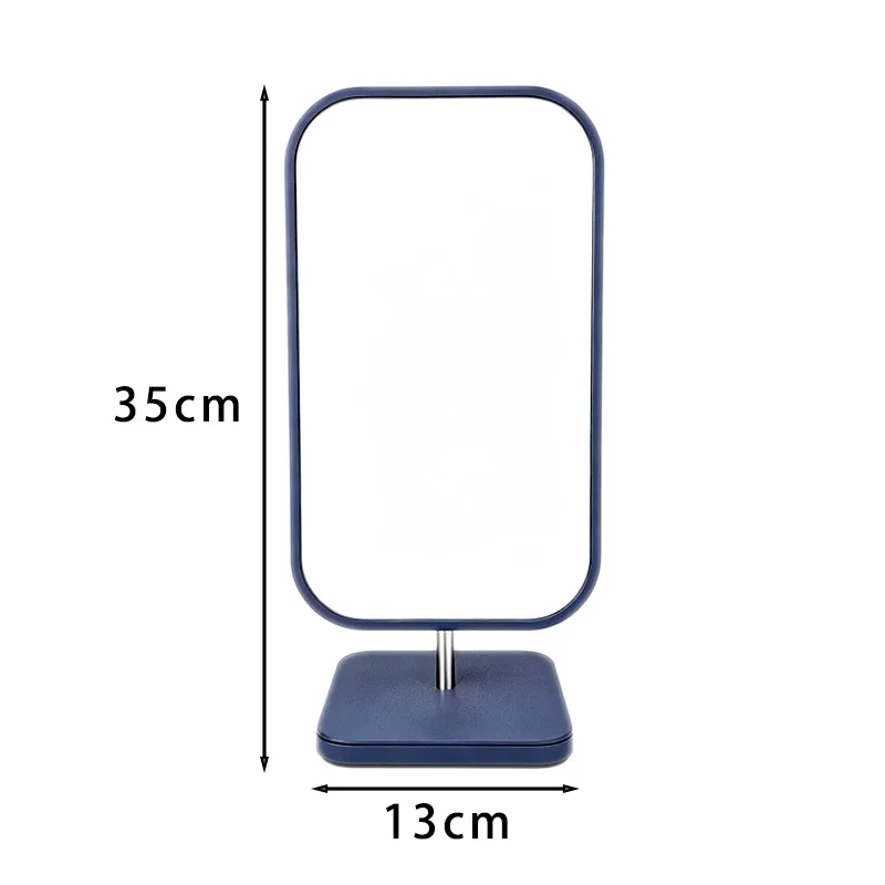 High Definition Luxury Tabletop Jewelry Mirror Stainless Steel Stand Design for Jewelry Store Luxury Beauty Mirror Hot Sale image 3