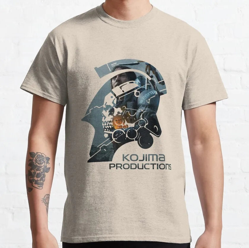 Kojima Production - Death Stranding  sam porter bridges kojima game videogame T-Shirt  100% cotton printed clothing plus size