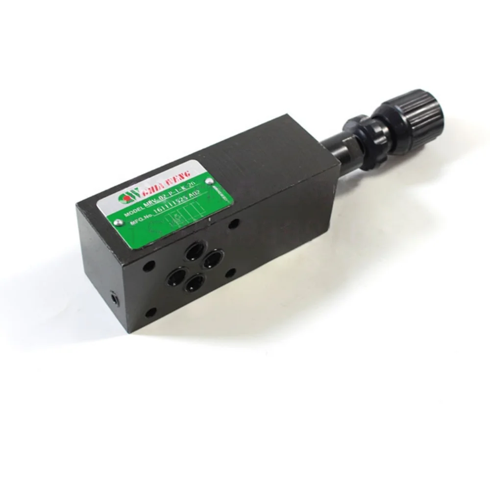 

Brand New and Original TCHIA WANG MRV-02-P2-K-20 Stacked Overflow Valve Solenoid Valve