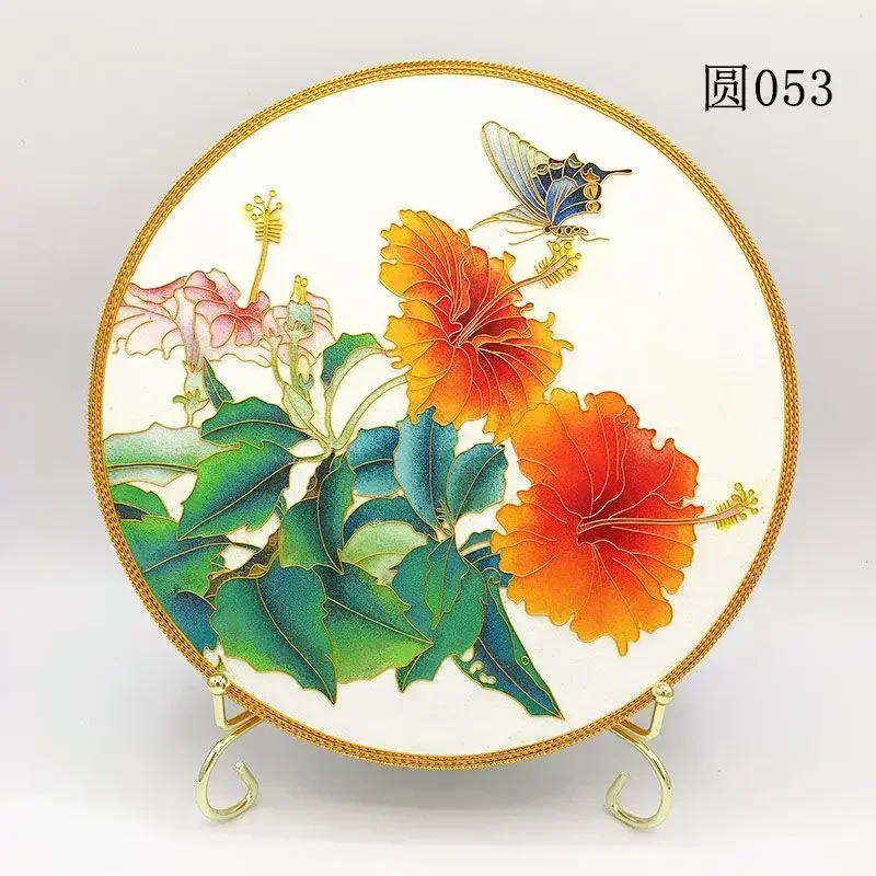 Cloisonn é enamel painting DIY gold wire beginner's intangible cultural heritage handmade material package complete set