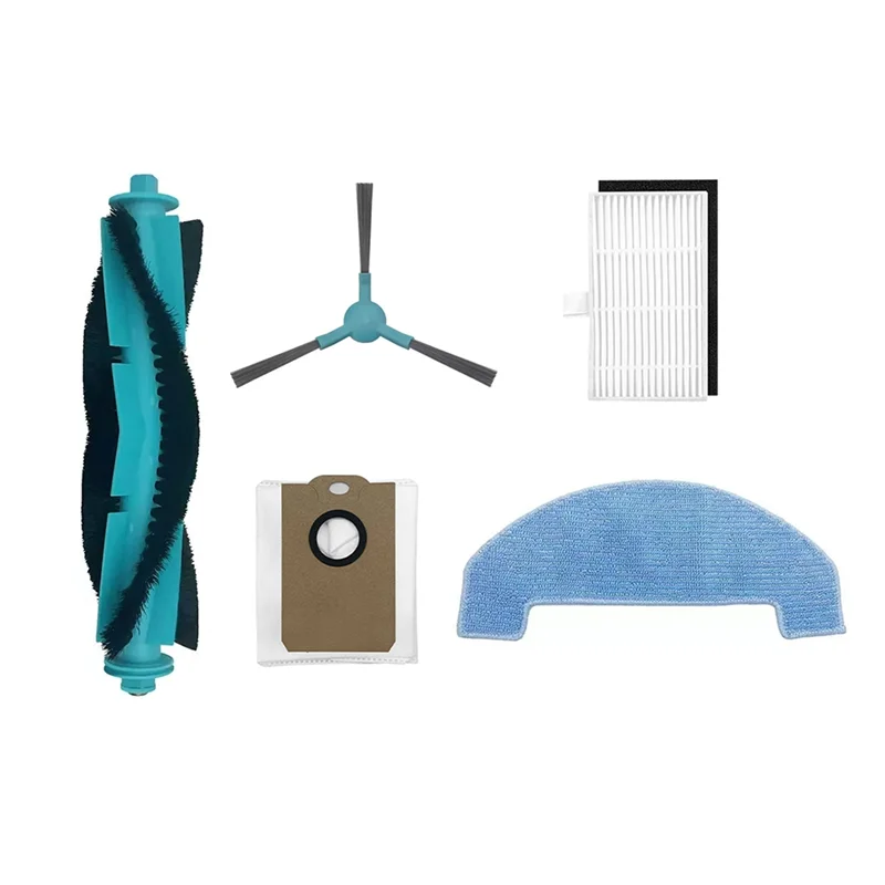 A88X 5 قطعة فرشاة رئيسية كيس لجميع الغبار فرشاة جانبية ممسحة القماش تصفية ل MONSGA MS1 ماكس جهاز آلي لتنظيف الأتربة الملحقات