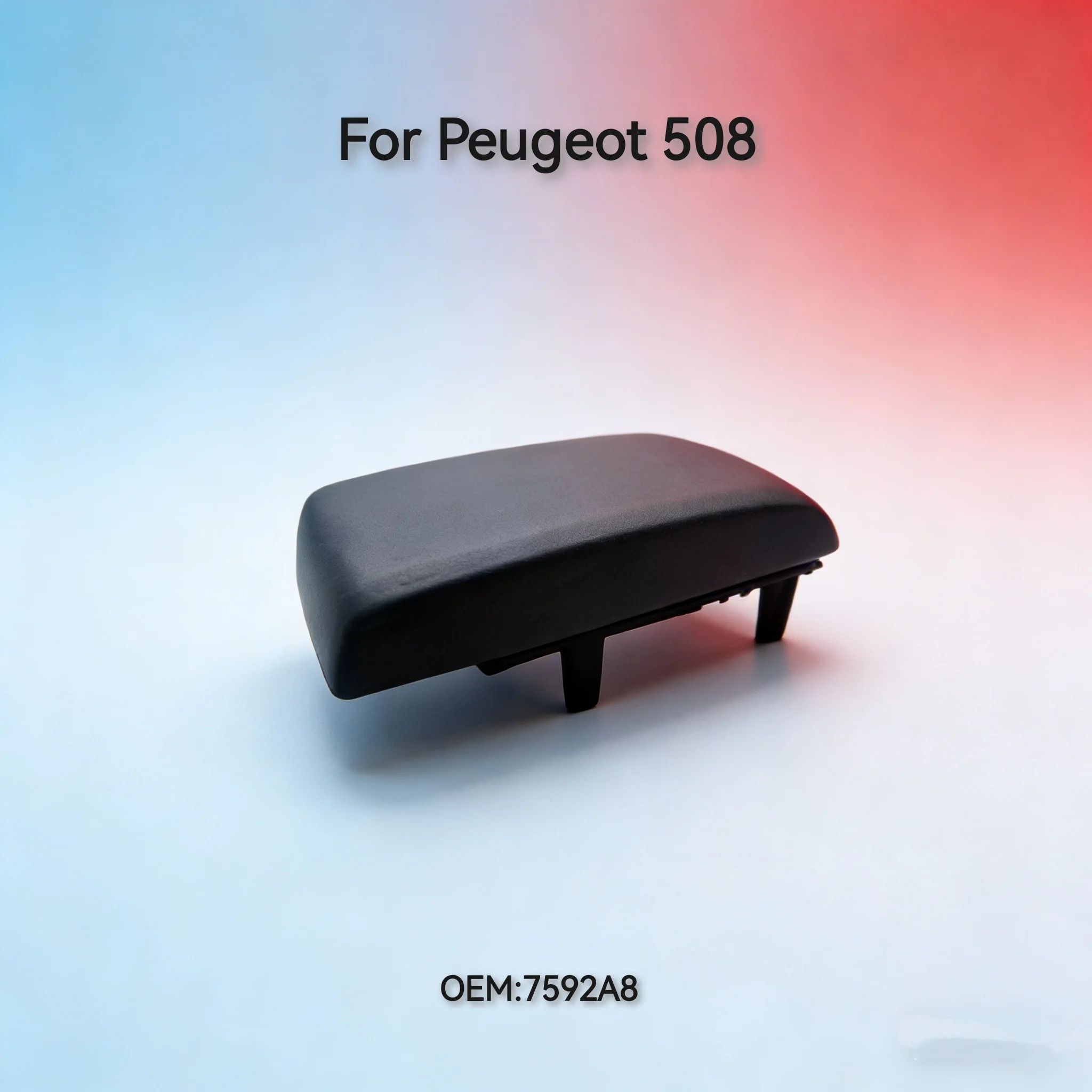 

7592A8 For Peugeot 508 central armrest box cover dashboard middle channel sliding seat oddments Trimmed Console Armrest