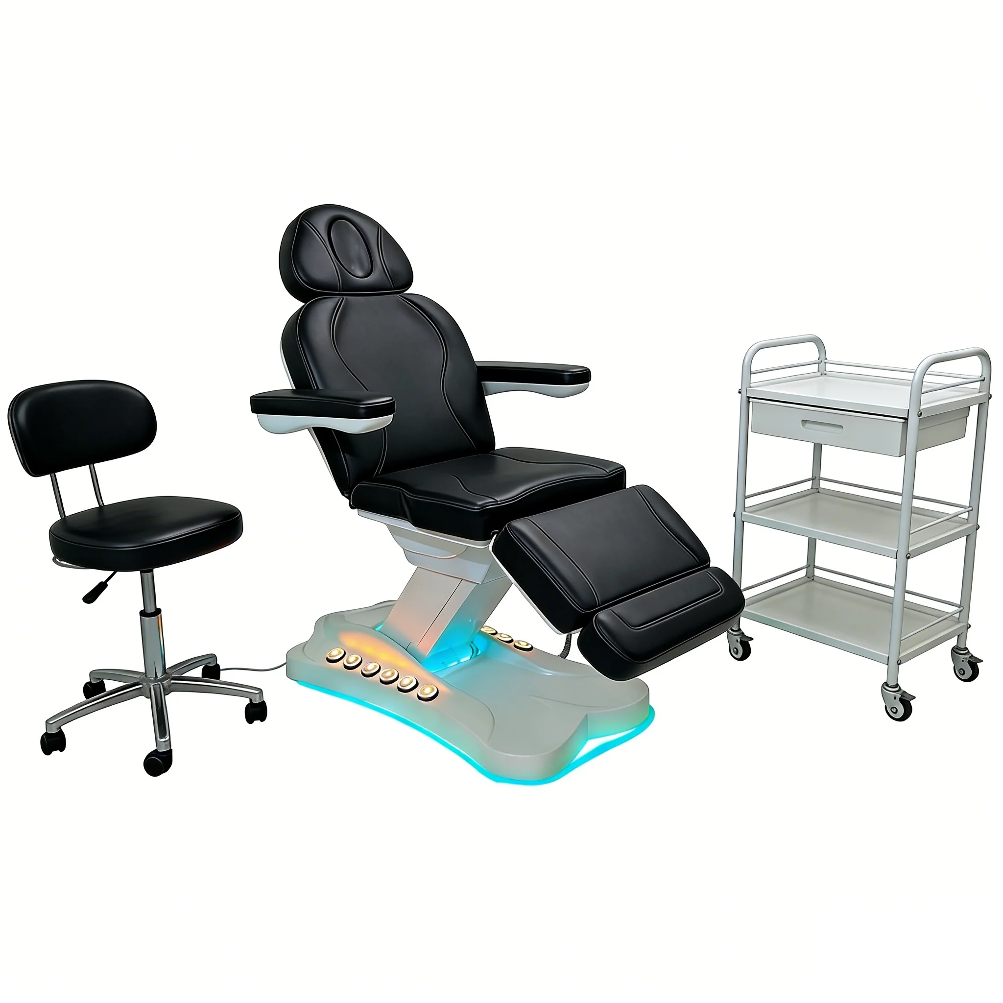 

Electric Facial Beauty Salon Bed Medical Spa Massage Treatment Table Podiatry Chair Aesthetic Tattoo Bed Lash Bed