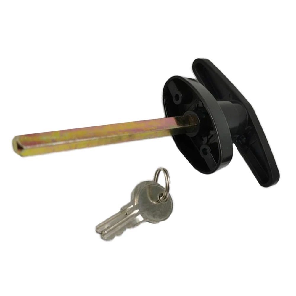 

Toppers Electric cabinet door lock No Steel Bolt Wing Handle Lock T-handle Lock With 2 Keys Secure Lock