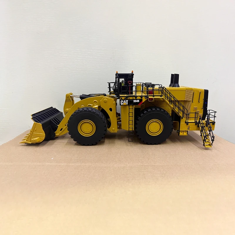 

DM85505C масштаб 1:50 CAT 994K большой колесный погрузчик из сплава, инженерная модель автомобиля, коллекция сувениров, демонстрационные украшения, подарок