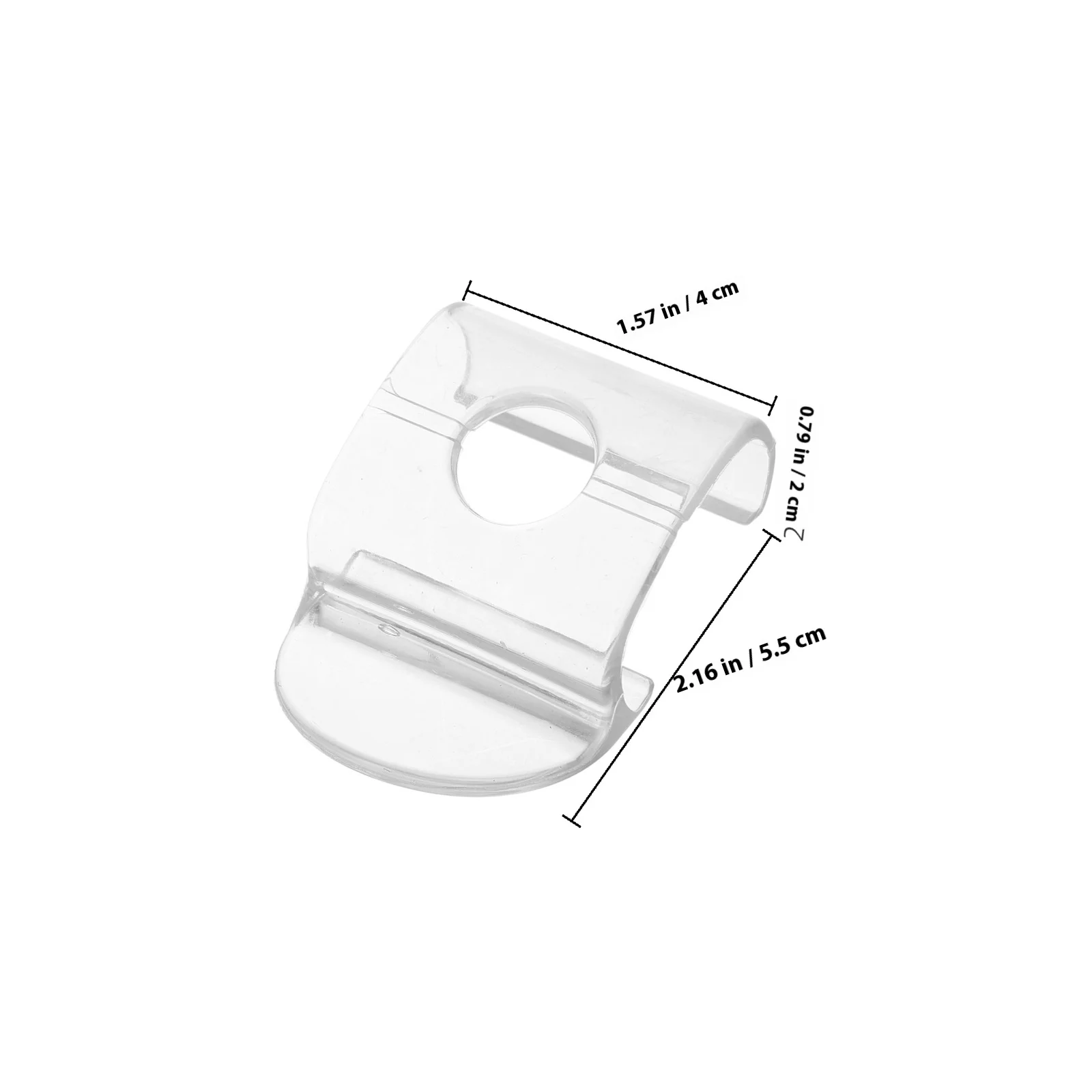 Tiradores de persiana inalámbricos para ventana de Pvc transparente plisado, accesorios para persianas, Clips de elevación sin taladro, 4 Uds.