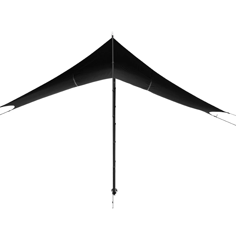 

Carbon Fiber Support Rod Folding Hiking Picnic Traveling Fishing Tarp Suit Include Poles Awning