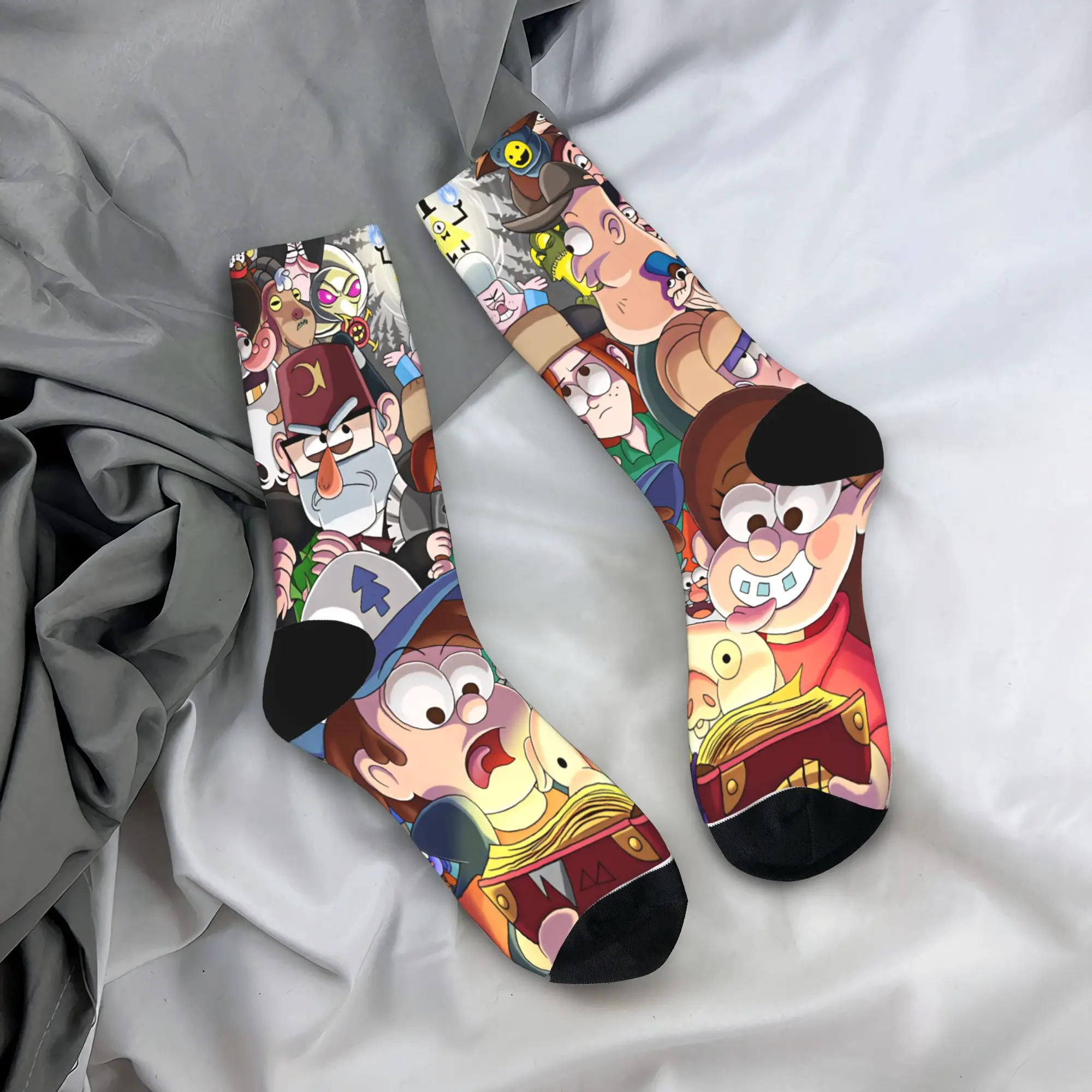 Mabel Socks G-Gravity Falls Custom Stockings Anti Slip Men Socks Breathable Winter Elegant Cycling Socks