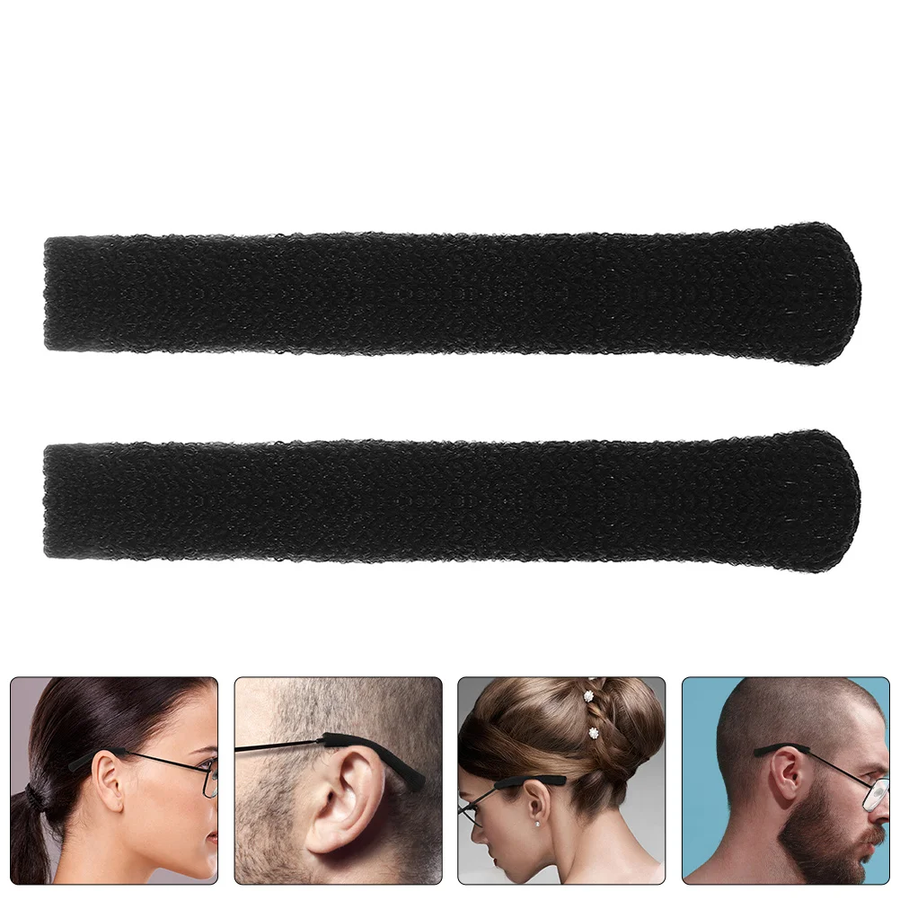 

Glasses Temple Covers Cushions Anti Slip Compatible Thin Temples Easy Install Remove Hygienic Stylish Glasses