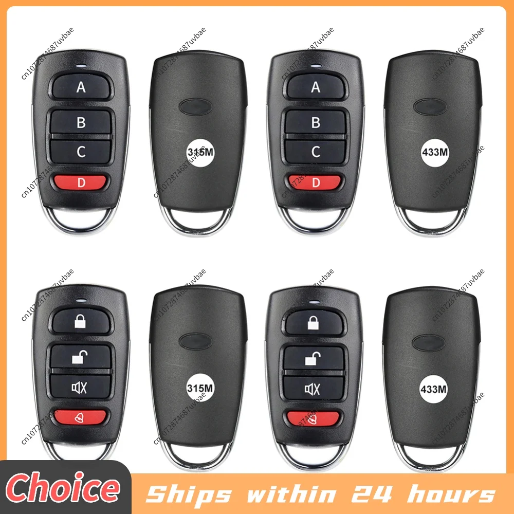 Universal Garage Door Control Remote Control 315MHz/433MHz Duplicator Fixed Learning Code Clone Self-copying Automation For Gate