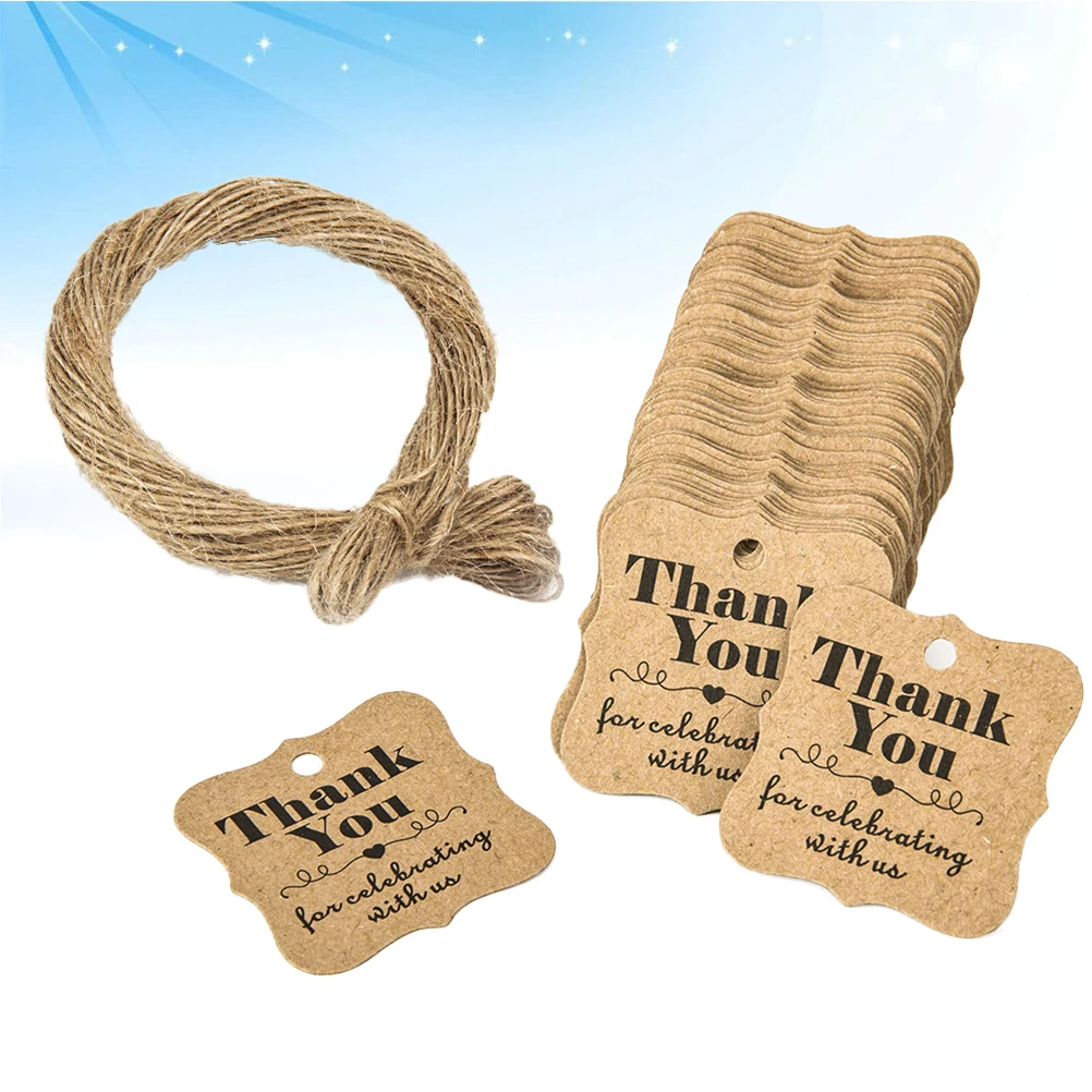 Paper Tag Thank You Tag Gift Tag Gift Label Label Tags
