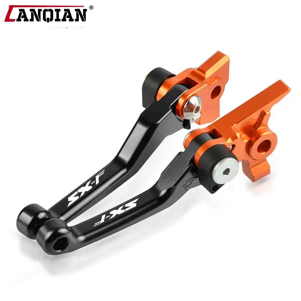 For 250 350 450 505 SXF 250SXF 350SXF 450SXF 505SXF Motorcycle CNC Aluminum Part Dirt Bike Handle Folding Brake Clutch Lever