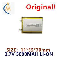 Manufacturers wholesale 115570 polymer lithium battery 5000mAh hand warmer 3.7V power bank cell with certification