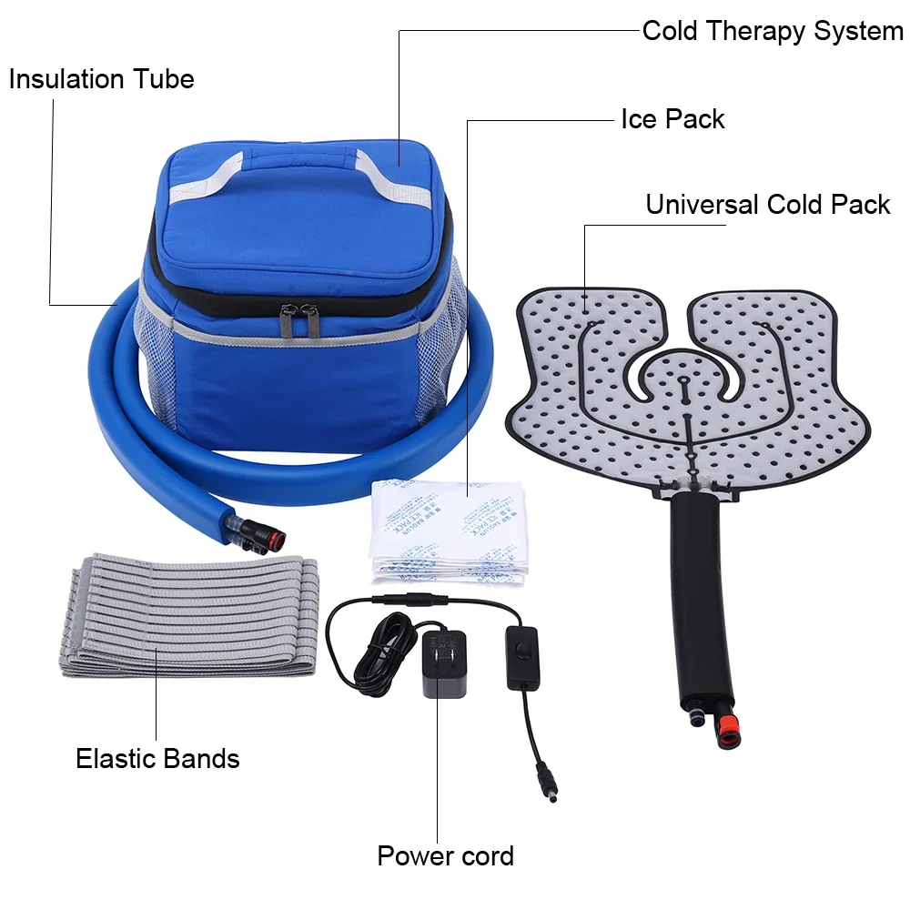 Knee Cooler Cold Therapy Ice Machine Cryotherapy Cuff Machine Combines Compression with Cold Therapy