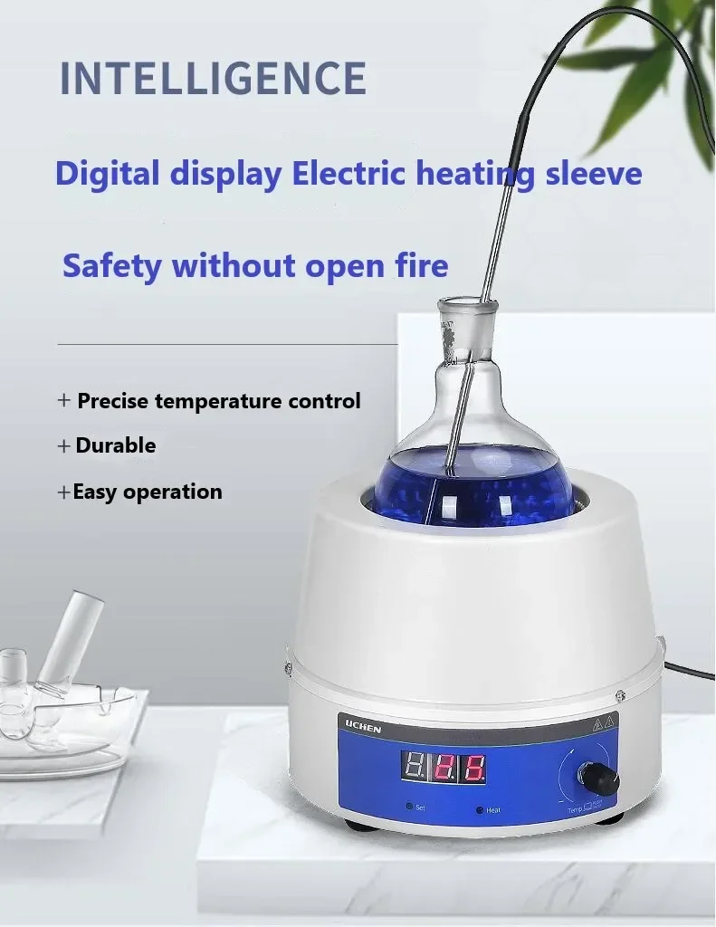 Digital Temp Control Electric Heated Sleeves Heating Mantle ZNHW 1000ml  w