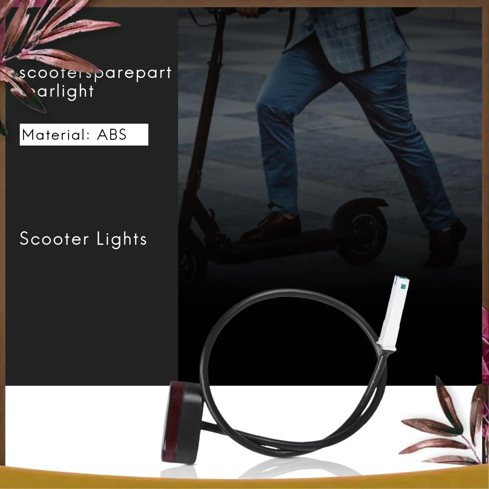 

AB59-задний задний фонарь стоп-сигнал с линией для электрического скутера Xiaomi Mijia M365 M187