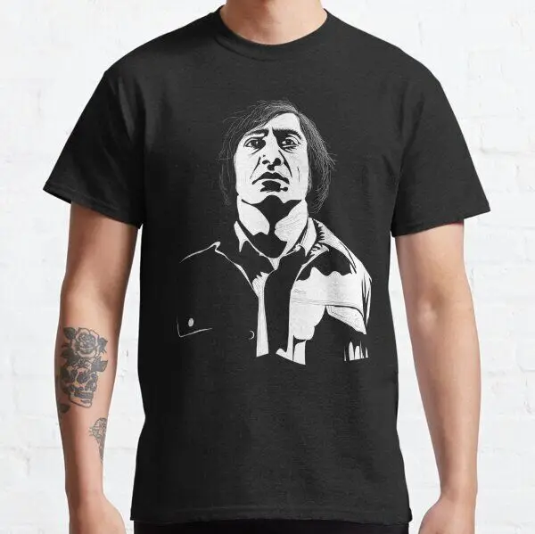 Anton Chigurh (Javier Bardem) No Country for Old Men Classic T-Shirt Funny Short Sleeve Tshirt Streetwear