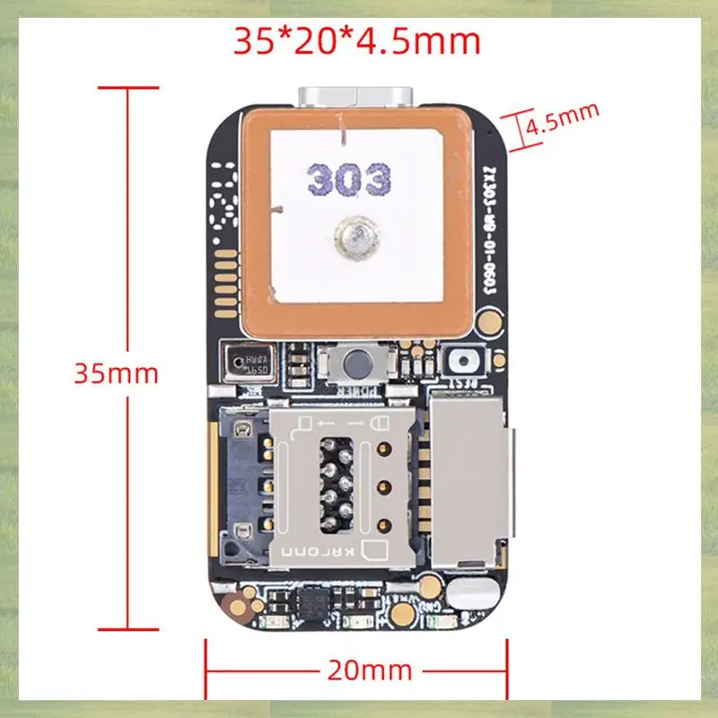 N15R-3X Mini GPS Tracker SOS Real-Time Call Voice Tracking Locator For Laptop Elderly People Real Time Tracking Device