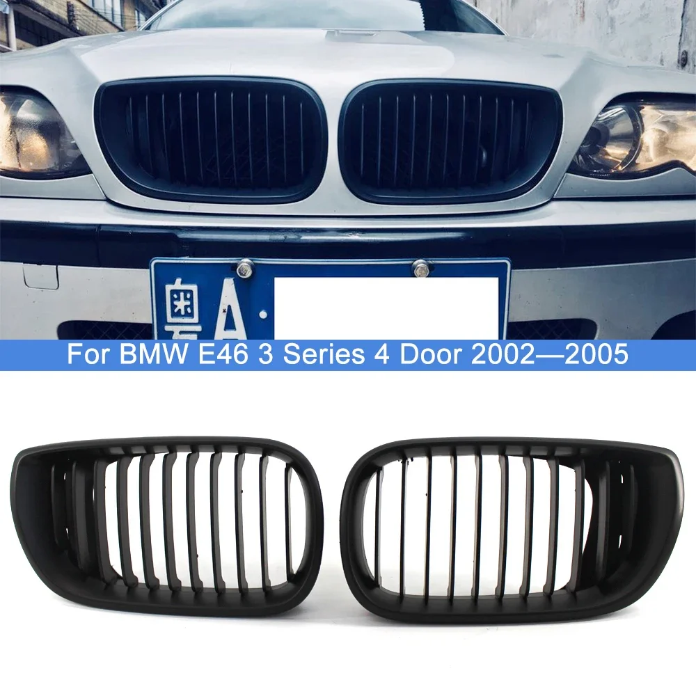 

1 пара, передний бампер для BMW E46 3 серии 4 двери 318I 320I 325I 330I 2002-2005