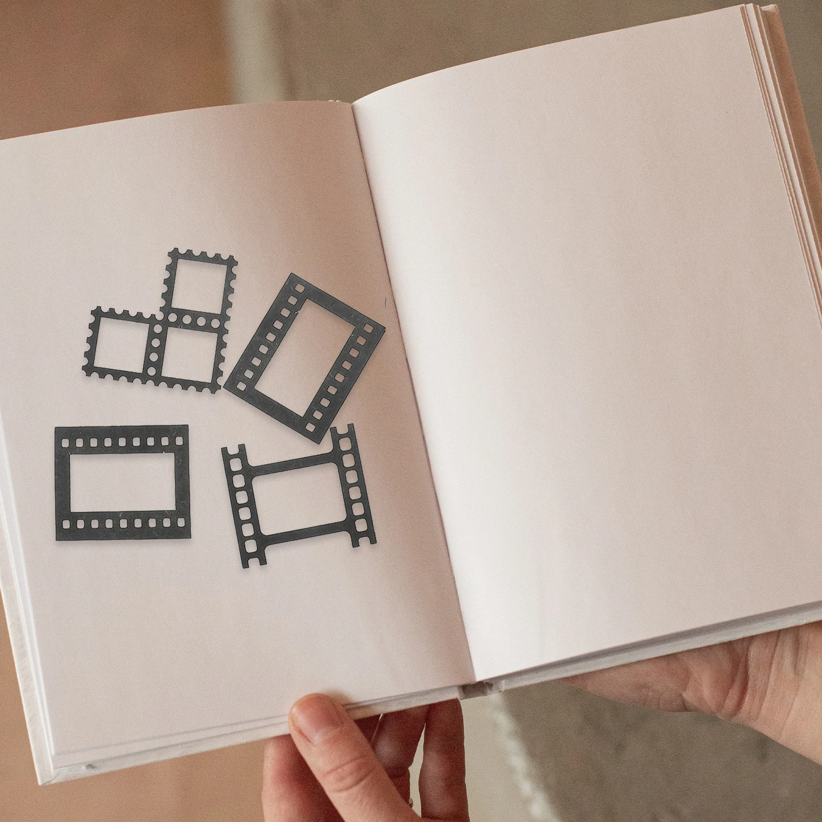 

40Pcs Embossed Lace Scrapbook Cutout Papers DIY Craft Supplies for Scrapbooking Journals Albums Decorations Vintage Paper