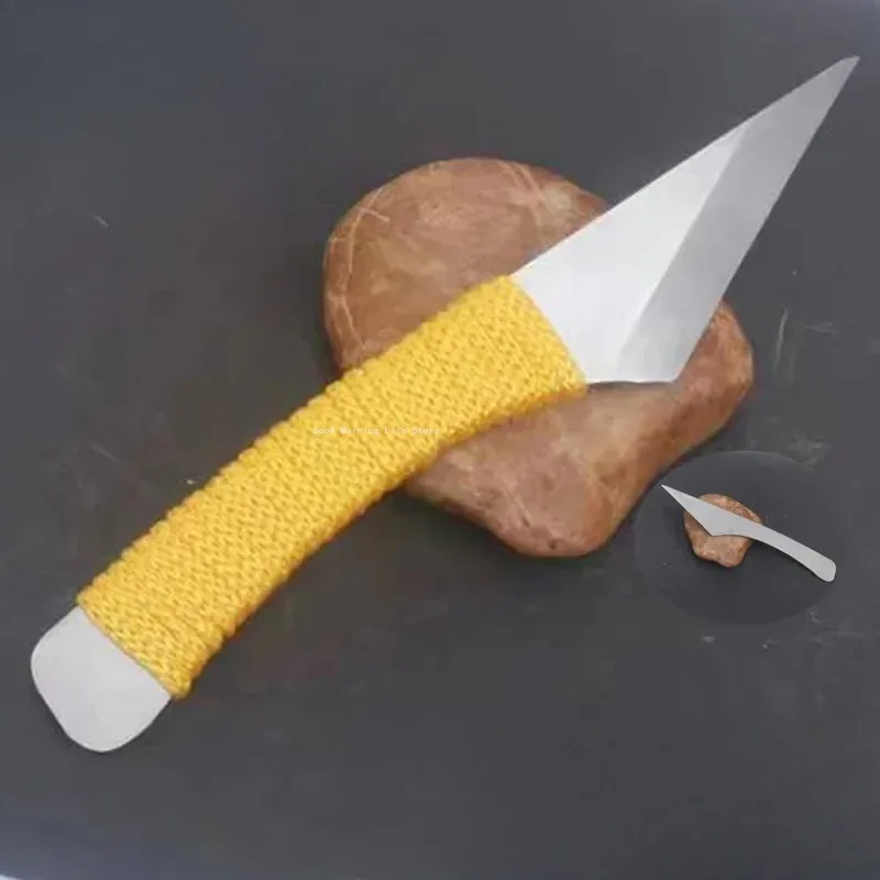High-Speed Steel Grafting Leather Cutting Knife Tree Sapling Potted Plant Grafting Pruning Leather Edge Trimming Thinning Knife