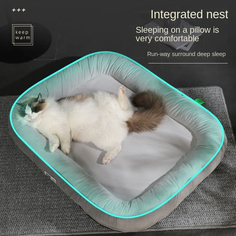 

Pet Mat Pet Dog Bed Bed for Dogs Comfortable Ultra Soft Winter Warm Pet Bed Kennel Washable Dog Sofa Cushion Dog Accessories