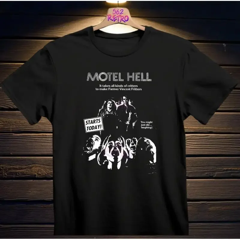 Motel Hell Movie Horror T Shirt Black S 3Xl