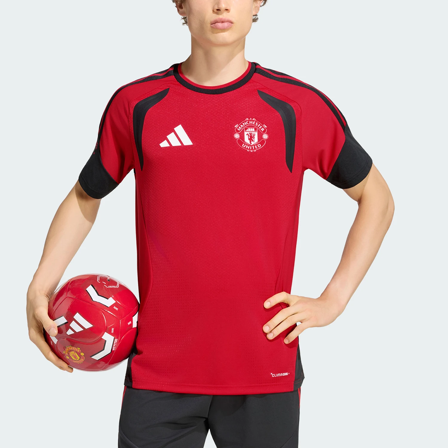 Adidas genuine Manchester United men's short sleeved T-shirt KC4911