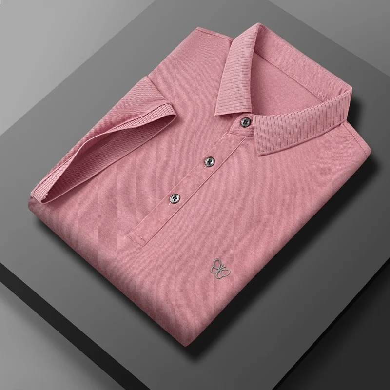 

shirt High quality breathable men's polo trend short sleeve T-shirt 2023 summer new business casual men's top half sleeve