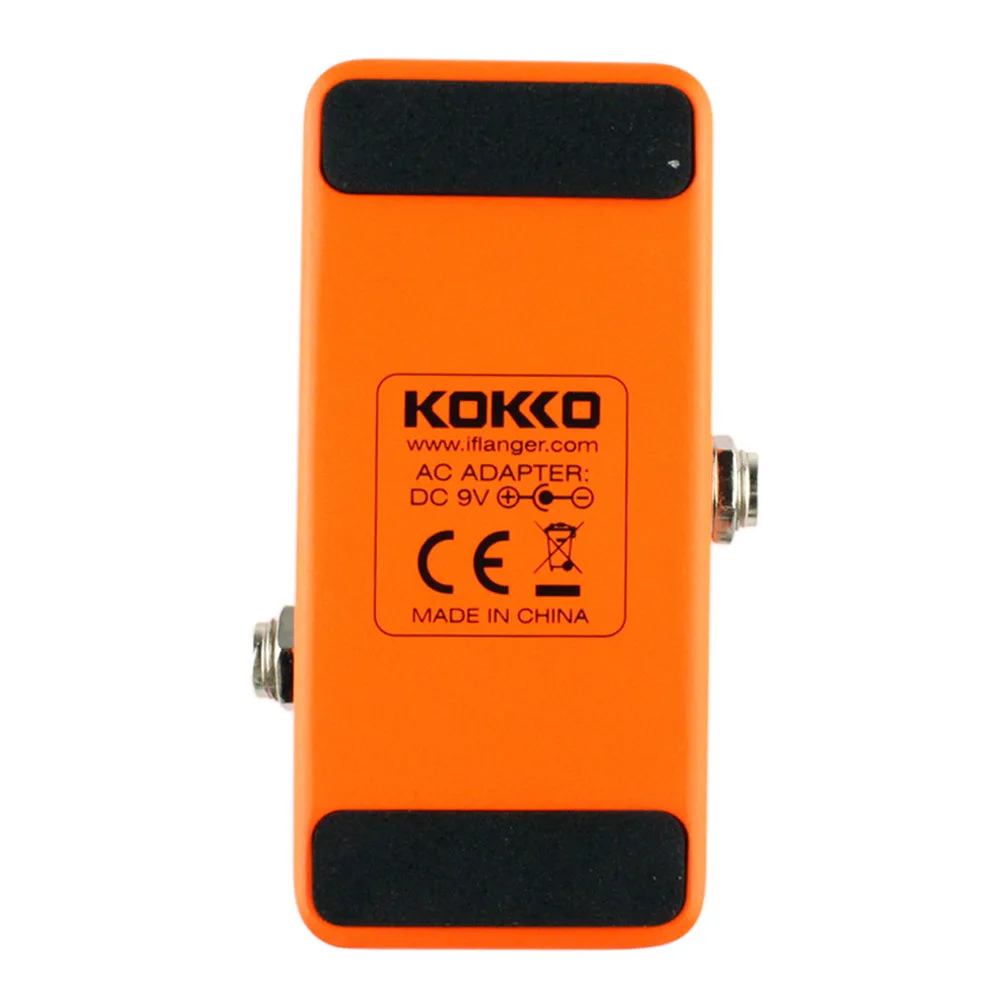 KOKKO FPH2 تأثير الغيتار الكهربائي دواسة التناظرية فيزر صحيح الالتفافية مرحلة واحدة صغيرة أجزاء الغيتار أنيق