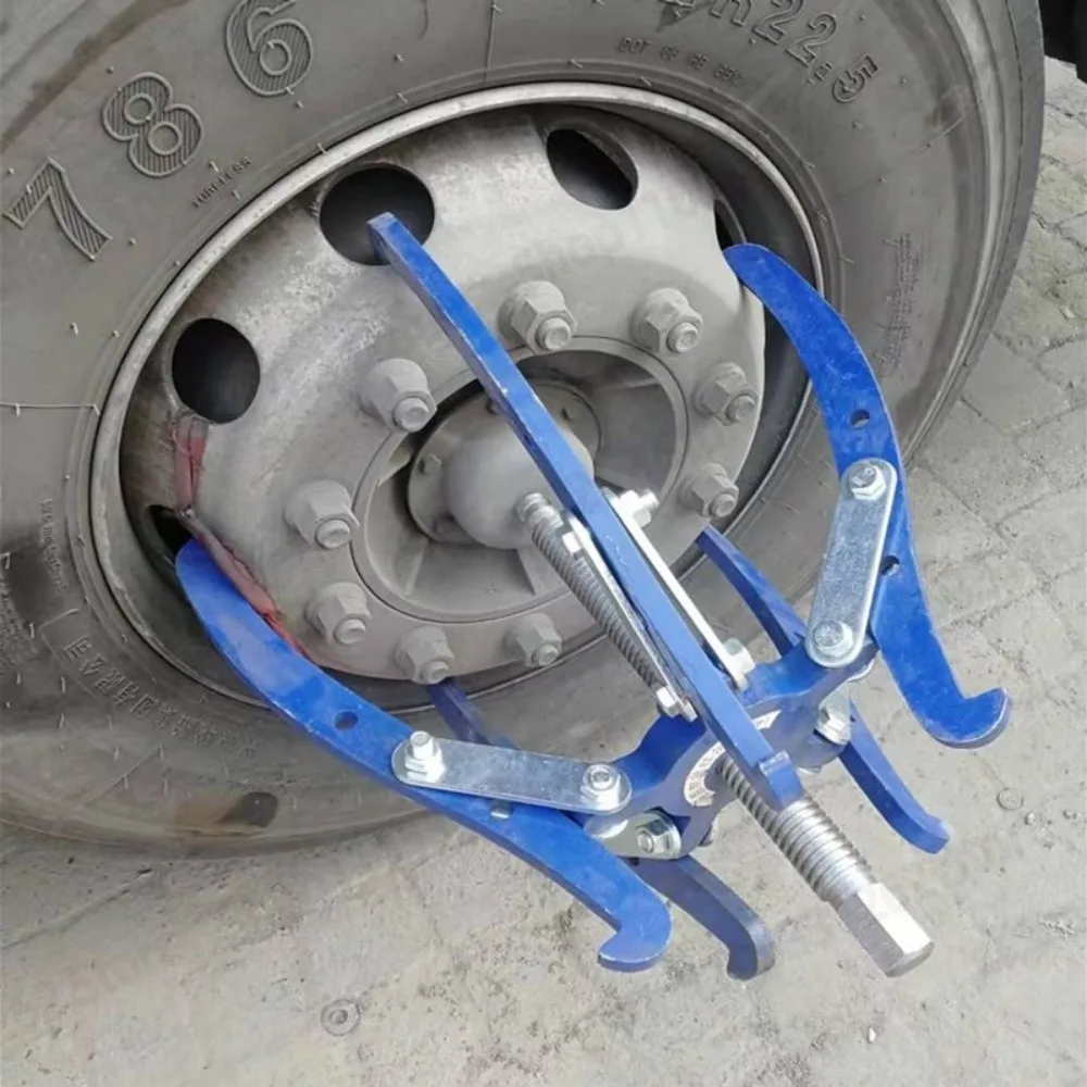 5 Jaw Multifunction Puller Wheel Hub Bearing Rim Puller for Truck Tire Brake Drum