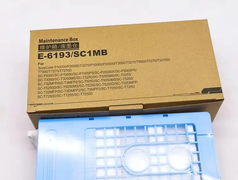 T6193 Maintenance Tank Waste Ink Box chip Resetter For Epson Surecolor T3000 T5000 T7000 T3200 T5200 T7200 T3070 T5070