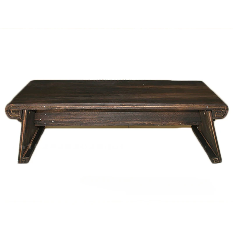 Solid Wood Tatami Table Guqin Low Table Paulownia Small Coffee Guzheng Shelf Piano 96x35x35cm