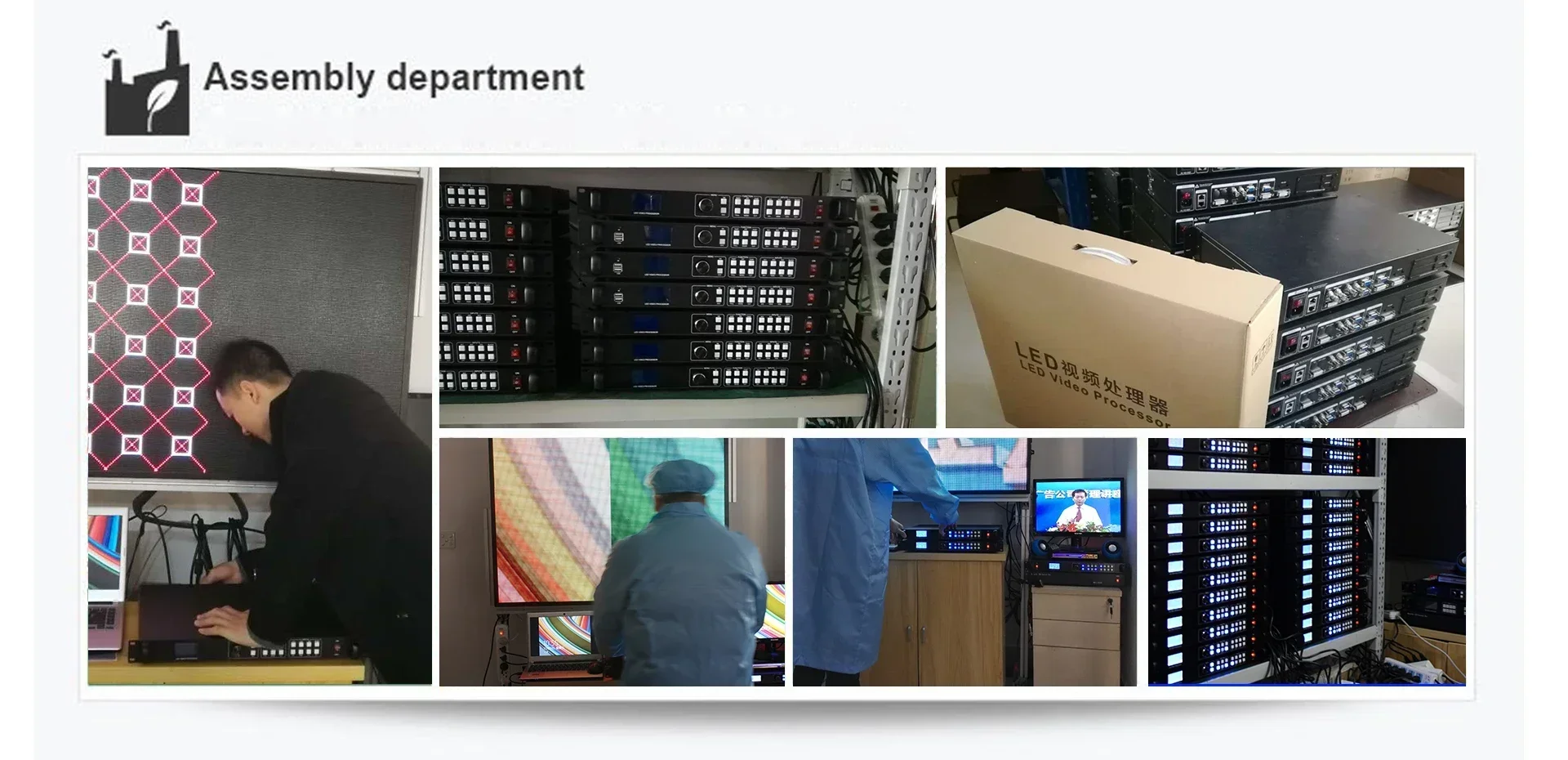 Amoonsky LCT600 Led Display Play Sender Box With MSD600 Similar MCTRL600 For MSD300 Sending Card Support Four RJ45 Inputs