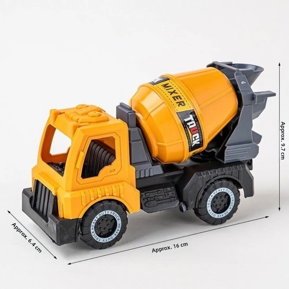 Plastic Engineering Transport Vehicle 10 Styles Children Collection Gifts Crane Truck Model Drop Resistant