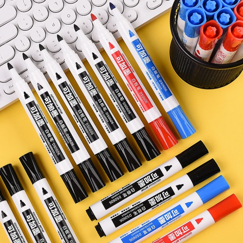 

Маркер для белой доски можно добавить чернила, яркий цвет, быстросохнущий, легко протираемый для школы, письма на доске, офисные встречи, написание отметков