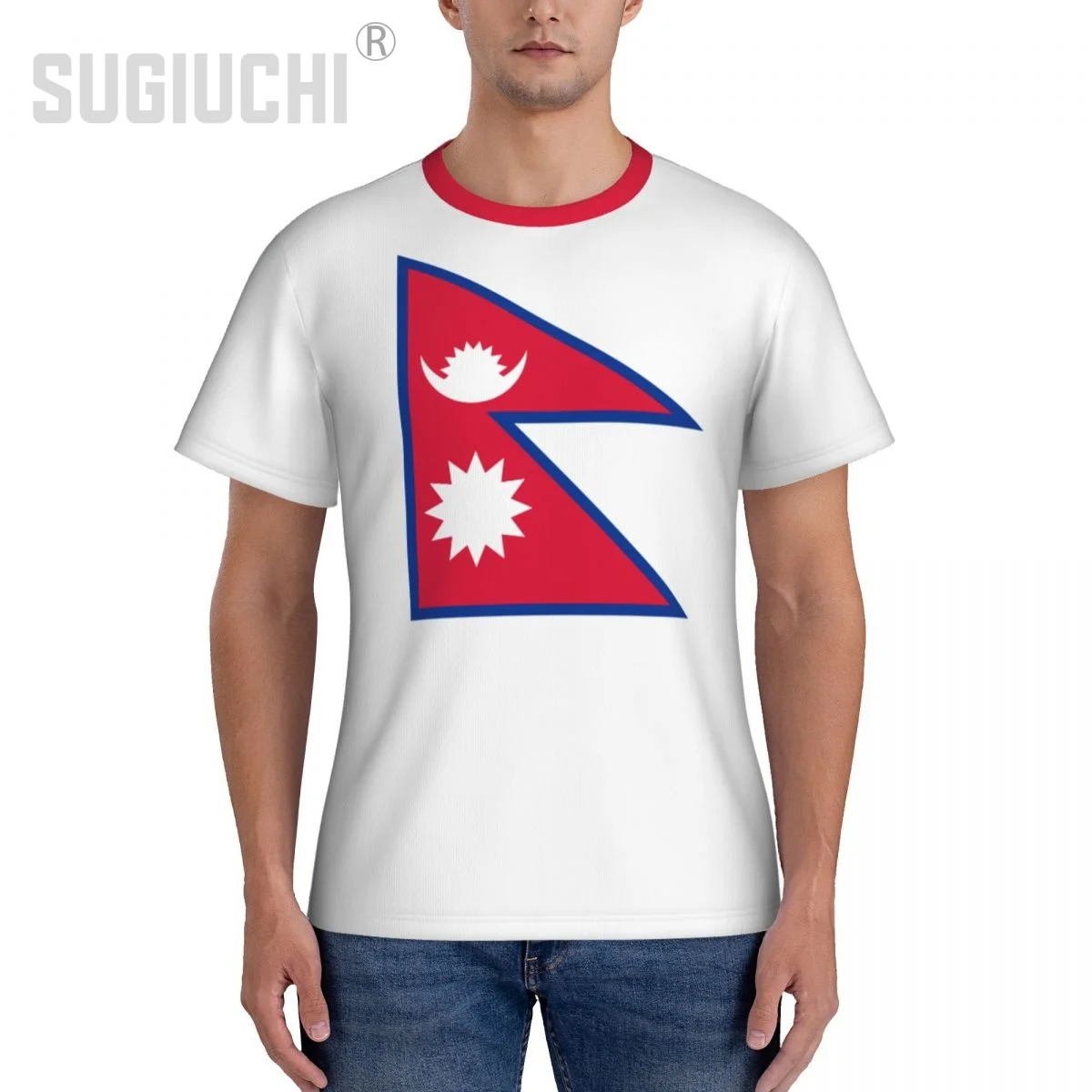 Tight Sports T-shirt Nepal Flag Nepalese 3D For Men Women Tees jersey Clothes Soccer Football Fans Gift Patriotic T shirt