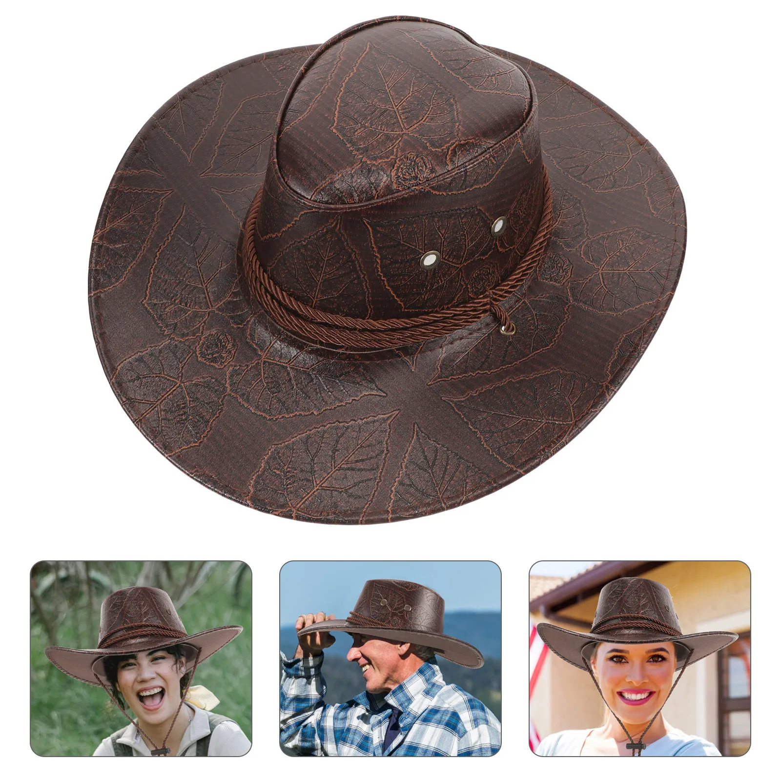 

Hat Unisex Lightweight Western Style Outdoor Party Cosplay Accessory For Women Men Hat For Women Cowgirl Hats