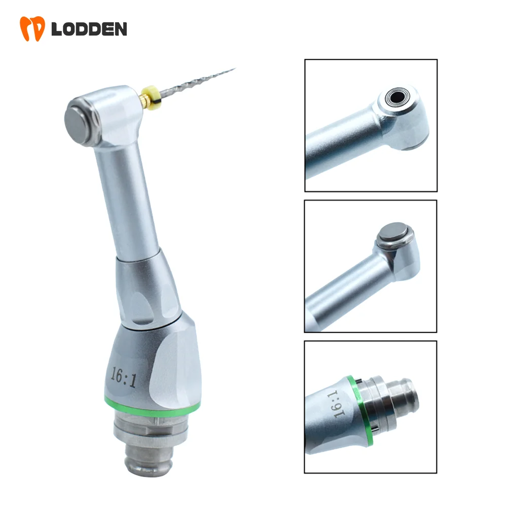 Endomotor Inteligente Dental com LED, Motor Endodontia Sem Fio, Motor Endodontia, Redução 16:1, Contra Ângulo, Endo Motor Instrumento