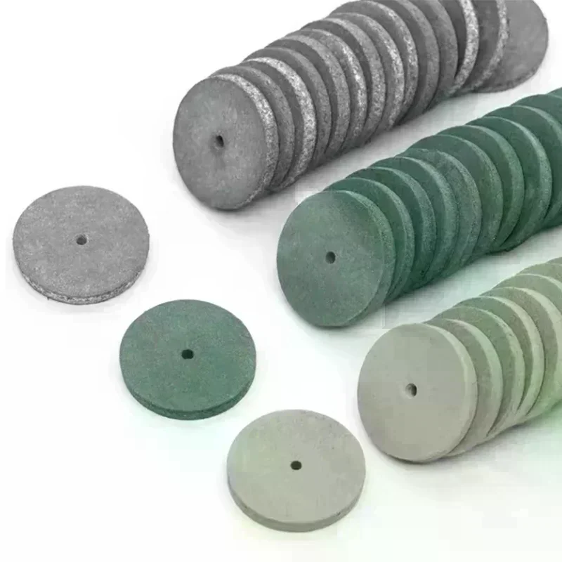 /ACR/Dental Laboratory Polishing Wheels Silicone Rubber Coarse Fine Grinding Discs Dental Lab Material 100Pcs