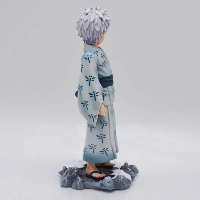 أنيمي تمثال Jujutsu Kaisen Satoru Gojo Q نسخة عمل دمية لطيف أنيمي سطح المكتب زخرفة البلاستيكية نموذج تمثال جمع لعبة هدية