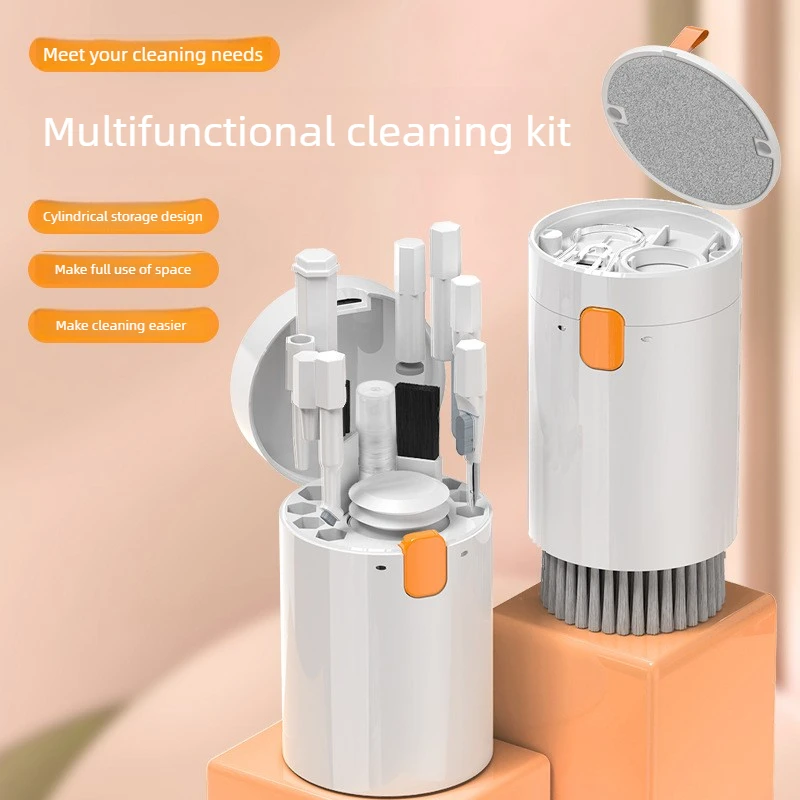 Multifunctional Cleaning Kit Computer Keyboard Cleaner Brush Headphone Cleaning Pen Cell Phone Screen Wipe Dust Brush Clean Tool
