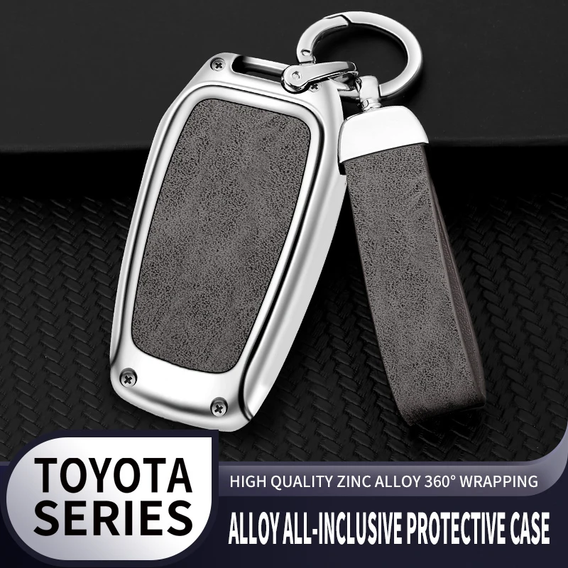 Rounded Rectangle Zinc Alloy Key Case 3 Button Flip Car Key Cover for Volkswagen Lavida, Sagitar, Bora, Passat, Tiguan, Golf