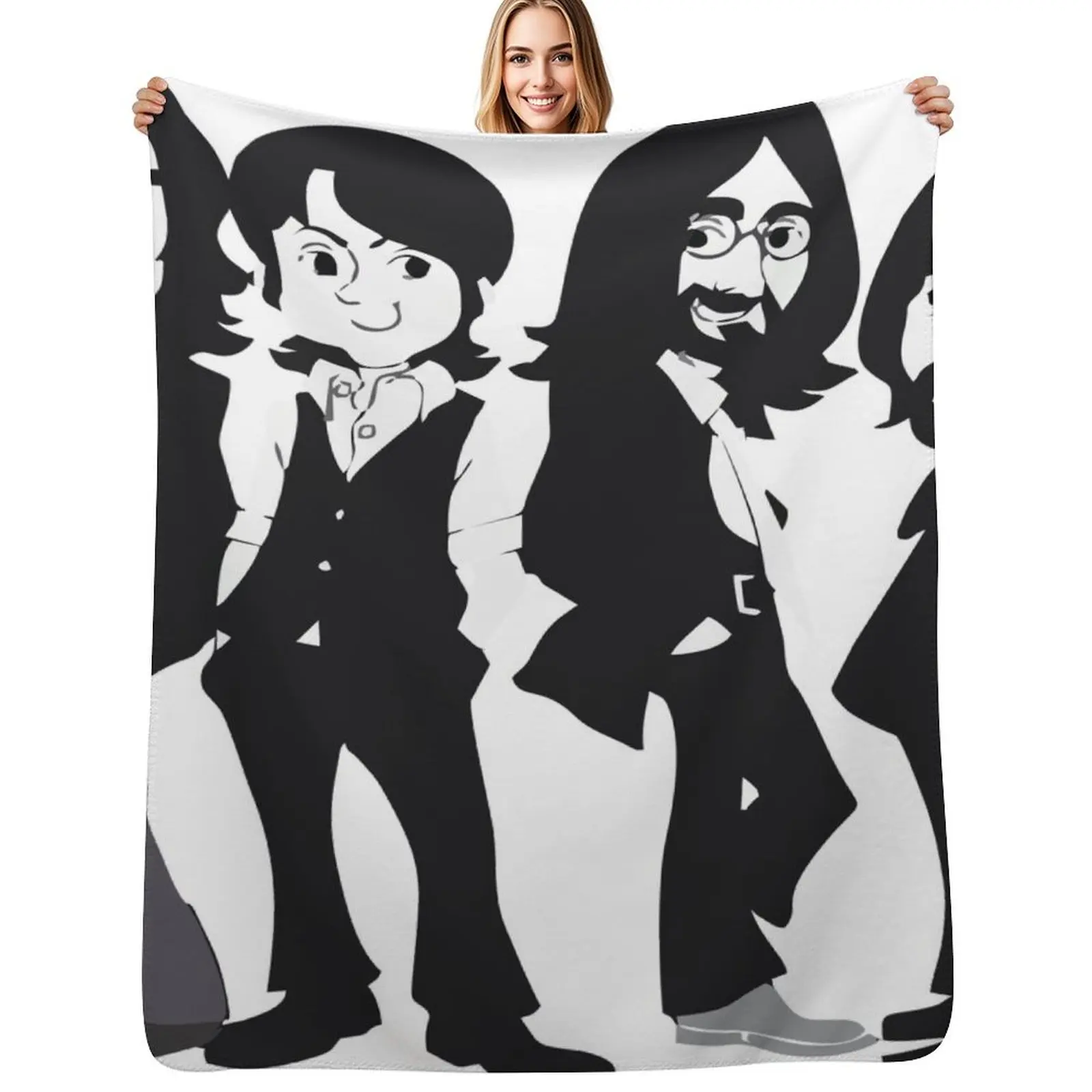 

Brothers Throw Blanket Warm Napping Blanket for Office Couch Bed