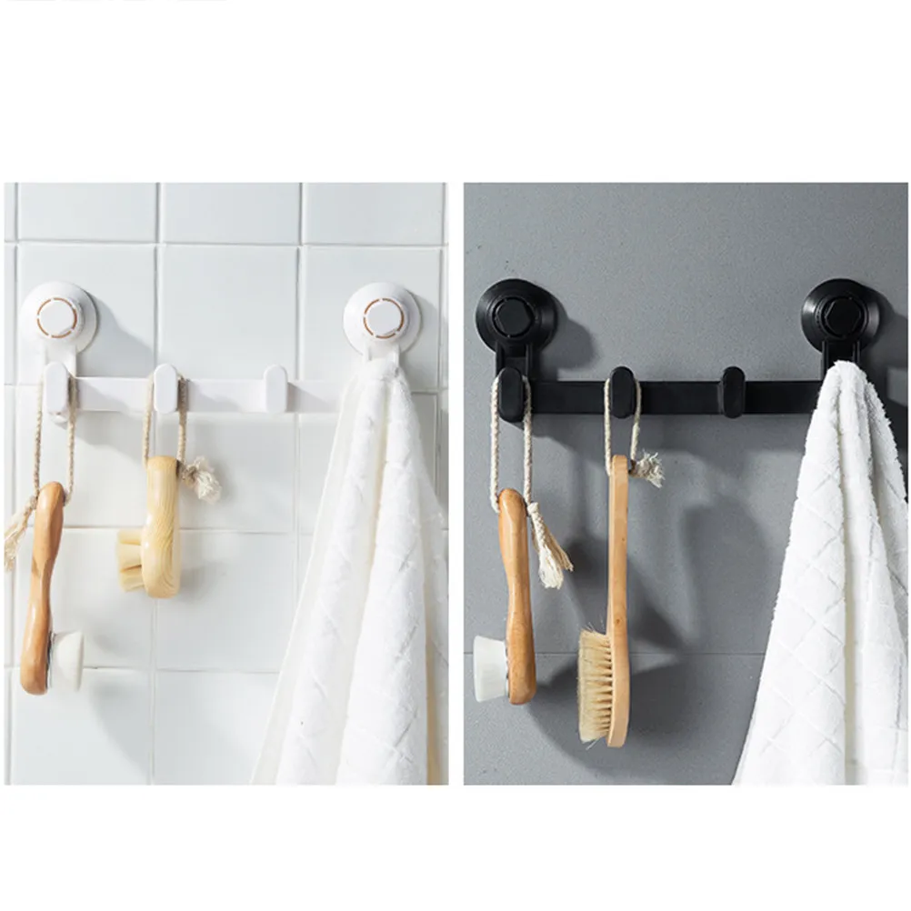 ABS Non-Toxic Heavy Duty Suction Hooks for Bathroom Kitchen 