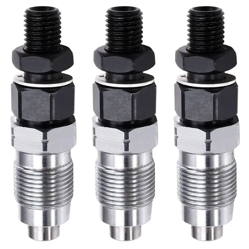 Reliable-3PCS Fuel Injectors 16082-53001 16082-53900 16082-53903 For Kubota D1403 D1503 D1703 V1803 V2203 16082-53000 19077-5300